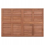 ΕΠΙΦΑΝΕΙΑ ΤΡΑΠΕΖΙΟΥ ΟΡΘΟΓΩΝΙΑ HM18138 ΞΥΛΟ TEAK--ΦΥΣΙΚΟ 120x80x4(πάχος)εκ.