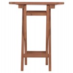 ΤΡΑΠΕΖΙ ΣΚΗΝΟΘΕΤΗ ΤΕΤΡΑΓΩΝΟ ERIS HM18118 ΞΥΛΟ TEAK--ΦΥΣΙΚΟ 60x60x75Υεκ.