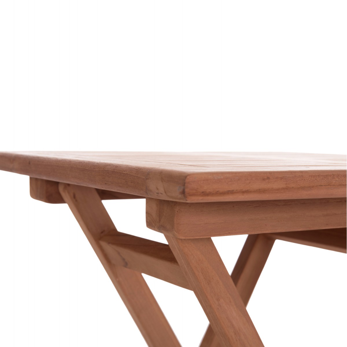 ΤΡΑΠΕΖΙ ΣΚΗΝΟΘΕΤΗ ΤΕΤΡΑΓΩΝΟ ERIS HM18118 ΞΥΛΟ TEAK--ΦΥΣΙΚΟ 60x60x75Υεκ.