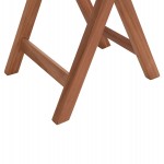 ΤΡΑΠΕΖΙ ΣΚΗΝΟΘΕΤΗ ΣΤΡΟΓΓΥΛΟ HEIDEL HM18120 ΞΥΛΟ TEAK--ΦΥΣΙΚΟ Φ60x75Υεκ.