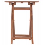 ΤΡΑΠΕΖΙ ΣΚΗΝΟΘΕΤΗ ΤΕΤΡΑΓΩΝΟ HEIDEL HM18121 ΞΥΛΟ TEAK--ΦΥΣΙΚΟ 60x60x75Υεκ.