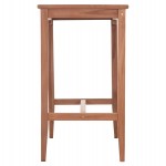 ΤΡΑΠΕΖΙ ΜΠΑΡ CRANSTON HM18111 ΞΥΛΟ ΤΕΑΚ--ΦΥΣΙΚΟ ΧΡΩΜΑ 120x60x105Υεκ.