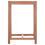 ΤΡΑΠΕΖΙ ΜΠΑΡ ΤΕΤΡΑΓΩΝΟ PRESSCOT HM18113 ΞΥΛΟ TEAK ΣΕ ΦΥΣΙΚΟ 70x70x105Υεκ.