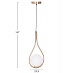 ΦΩΤΙΣΤΙΚΟ ΟΡΟΦΗΣ DROPLET HM7503.12 ΜΕΤΑΛΛΟ ΣΕ ΧΡΥΣΟ-ΛΕΥΚΟΣ ΓΛΟΜΠΟΣ 23,5x12x147Υεκ.