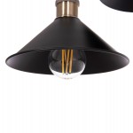 ΦΩΤΙΣΤΙΚΟ ΟΡΟΦΗΣ 2ΦΩΤΟ BELL HM7531.11 ΜΑΥΡΟ ΜΕΤΑΛΛΟ-ΧΑΛΚΙΝΟ ΝΤΟΥΙ Φ21,5x135Υεκ.