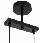 ΦΩΤΙΣΤΙΚΟ ΟΡΟΦΗΣ 2ΦΩΤΟ BELL HM7531.11 ΜΑΥΡΟ ΜΕΤΑΛΛΟ-ΧΑΛΚΙΝΟ ΝΤΟΥΙ Φ21,5x135Υεκ.