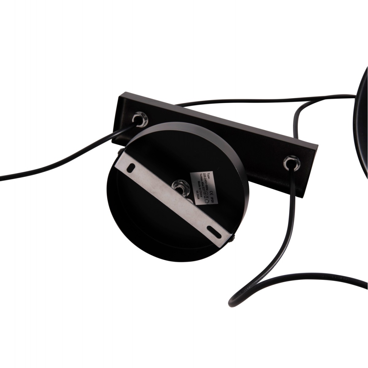 ΦΩΤΙΣΤΙΚΟ ΟΡΟΦΗΣ 2ΦΩΤΟ BELL HM7531.11 ΜΑΥΡΟ ΜΕΤΑΛΛΟ-ΧΑΛΚΙΝΟ ΝΤΟΥΙ Φ21,5x135Υεκ.