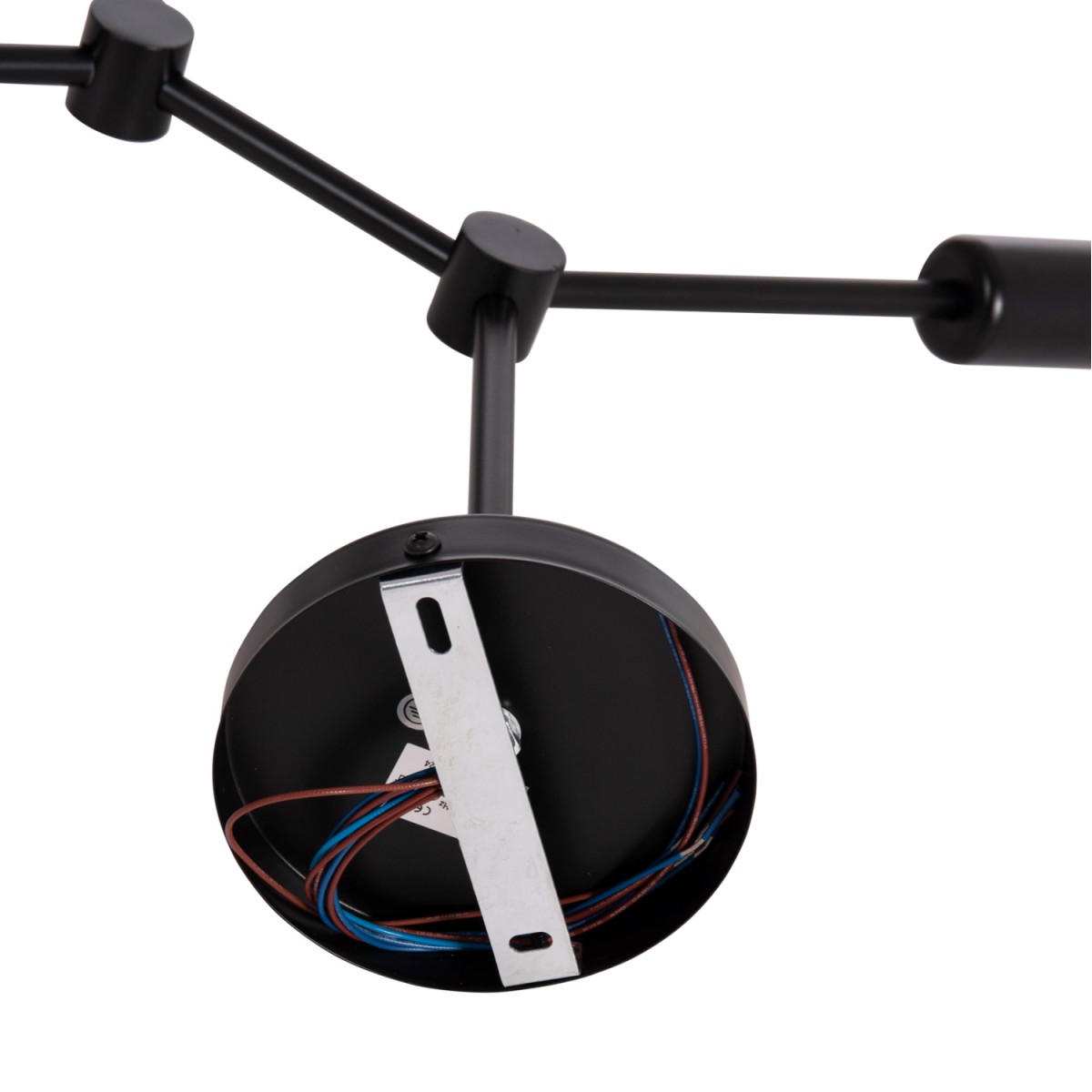 ΦΩΤΙΣΤΙΚΟ ΟΡΟΦΗΣ 4-ΦΩΤΟ LIGHTY HM7405.11 ΜΕΤΑΛΛΟ ΣΕ ΜΑΥΡΟ 57x5x52Υεκ.