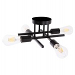 ΦΩΤΙΣΤΙΚΟ ΟΡΟΦΗΣ ΠΟΛΥΦΩΤΟ LIGHTY HM7428.11 ΜΕΤΑΛΛΟ ΣΕ ΜΑΥΡΟ 28x28x15Υεκ.