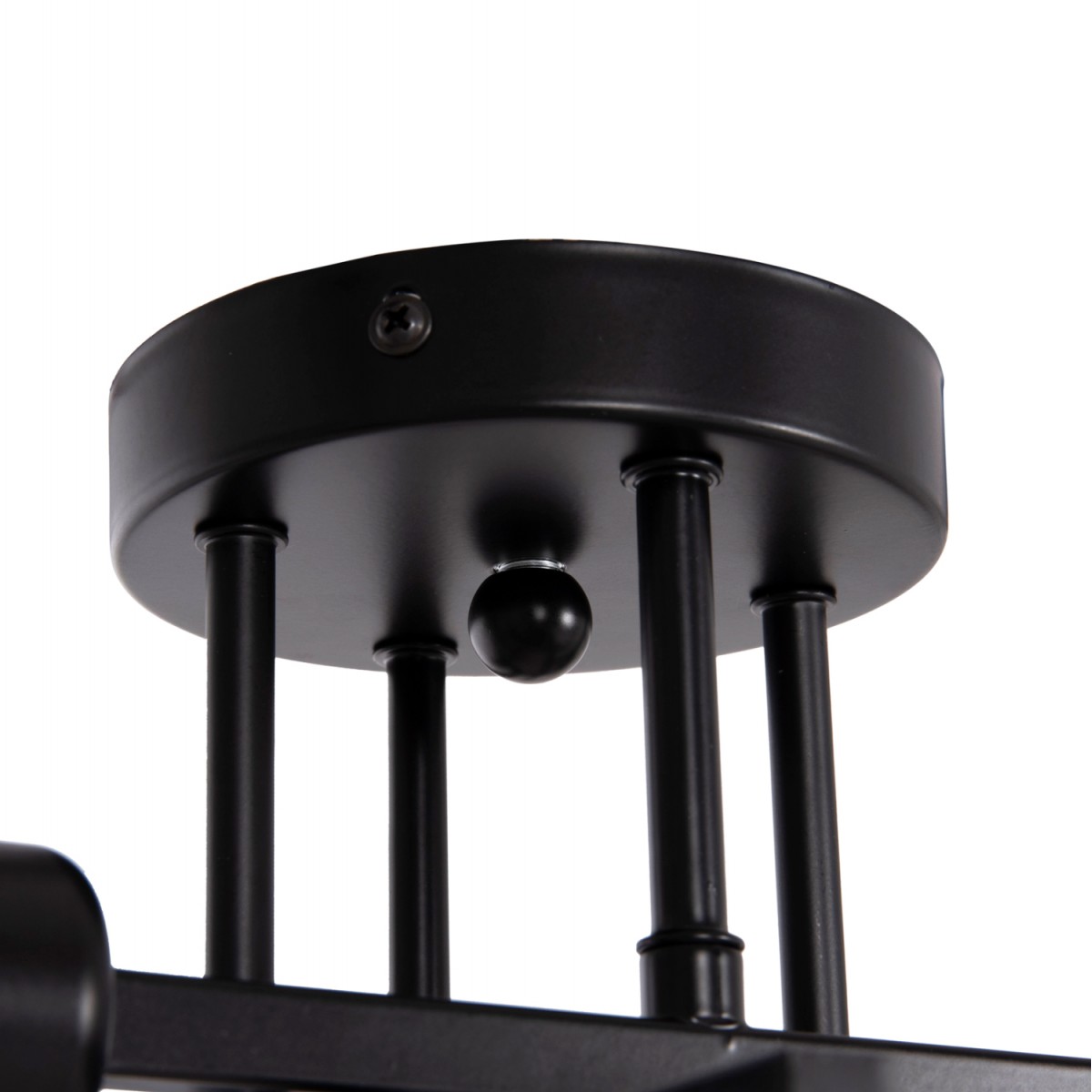 ΦΩΤΙΣΤΙΚΟ ΟΡΟΦΗΣ ΠΟΛΥΦΩΤΟ LIGHTY HM7428.11 ΜΕΤΑΛΛΟ ΣΕ ΜΑΥΡΟ 28x28x15Υεκ.