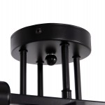 ΦΩΤΙΣΤΙΚΟ ΟΡΟΦΗΣ ΠΟΛΥΦΩΤΟ LIGHTY HM7428.11 ΜΕΤΑΛΛΟ ΣΕ ΜΑΥΡΟ 28x28x15Υεκ.