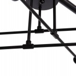 ΦΩΤΙΣΤΙΚΟ ΟΡΟΦΗΣ ΠΟΛΥΦΩΤΟ LIGHTY HM7427.11 ΜΕΤΑΛΛΟ ΣΕ ΜΑΥΡΟ 51x51x23Υεκ.