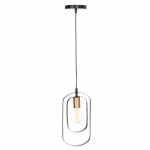 ΦΩΤΙΣΤΙΚΟ ΟΡΟΦΗΣ ΚΡΕΜΑΣΤΟ BIUT HM7537.11 ΜΑΥΡΟ ΜΕΤΑΛΛΟ-ΧΡΥΣΟ ΝΤΟΥΙ 15,5x4x130Υεκ.