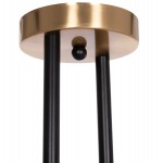 ΦΩΤΙΣΤΙΚΟ ΟΡΟΦΗΣ DREMP HM7409.11 ΤΕΤΡΑΦΩΤΟ ΜΑΥΡΟ-ΧΡΥΣΟ 68x68x36Υεκ.