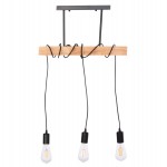 ΦΩΤΙΣΤΙΚΟ ΟΡΟΦΗΣ 3-ΦΩΤΟ VOLKS HM4658 ΜΕΤΑΛΛΟ-ΞΥΛΟ 49,5x5x134,5Υεκ.