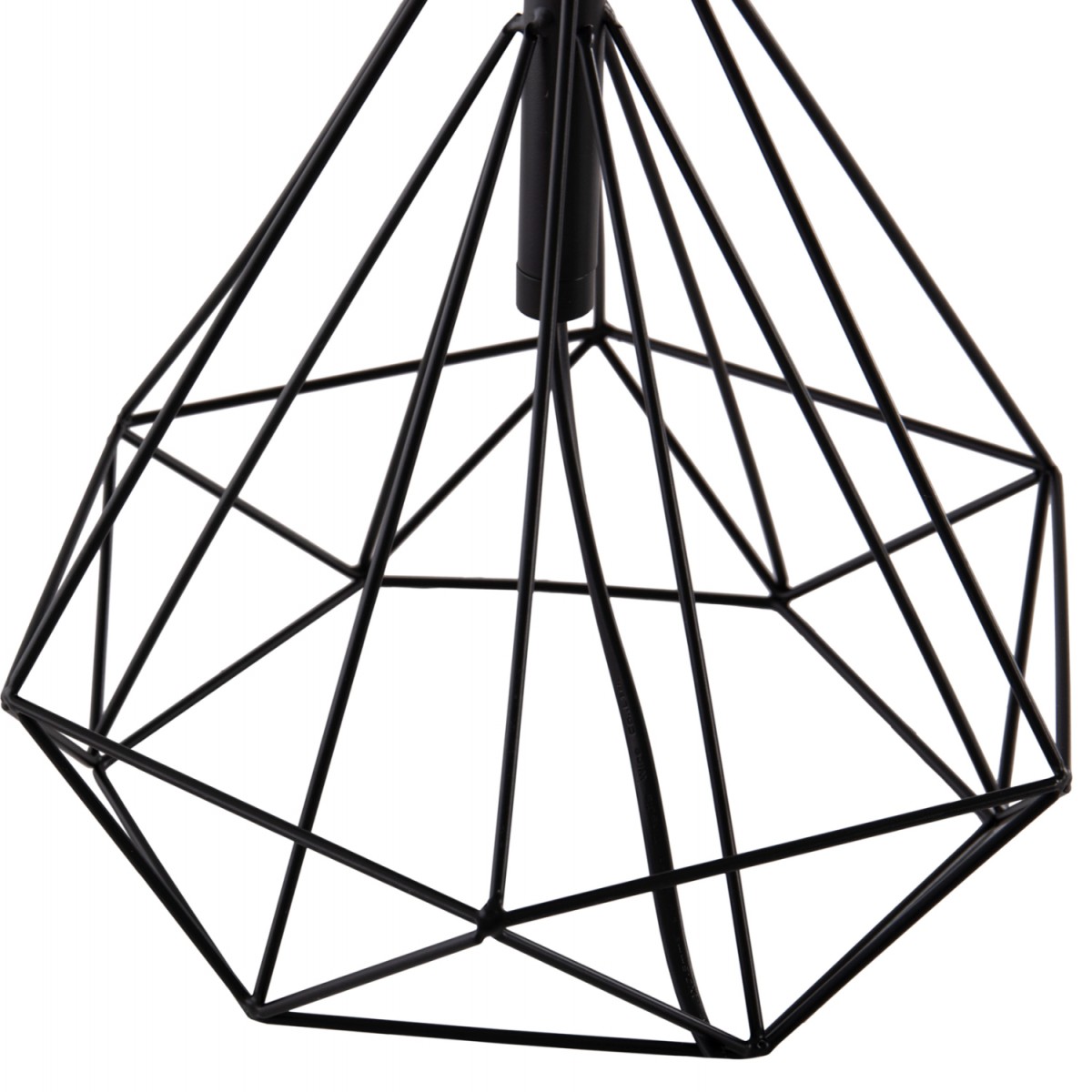 ΕΠΙΤΡΑΠΕΖΙΟ ΦΩΤΙΣΤΙΚΟ GEILO HM7416.11 ΜΑΥΡΟ ΜΕΤΑΛΛΙΚΟ--ΜΑΥΡΟ PVC ΚΑΠΕΛΟ Φ25x48,5Υεκ.