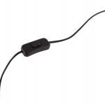 ΕΠΙΤΡΑΠΕΖΙΟ ΦΩΤΙΣΤΙΚΟ GEILO HM7416.12 ΧΡΥΣΟ ΜΕΤΑΛΛΙΚΟ--ΜΑΥΡΟ PVC ΚΑΠΕΛΟ Φ25x48,5Υεκ.