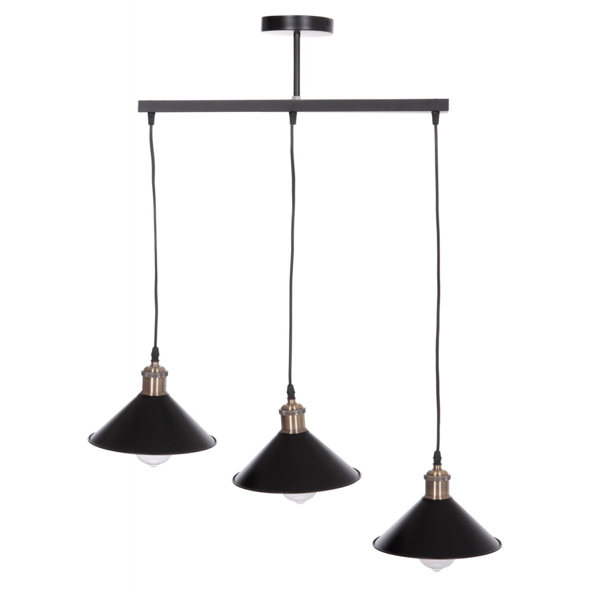 ΦΩΤΙΣΤΙΚΟ ΟΡΟΦΗΣ 3ΦΩΤΟ BELL HM7533.11 ΜΑΥΡΟ ΜΕΤΑΛΛΟ-ΧΑΛΚΙΝΟ ΝΤΟΥΙ Φ21,5x128Υεκ.