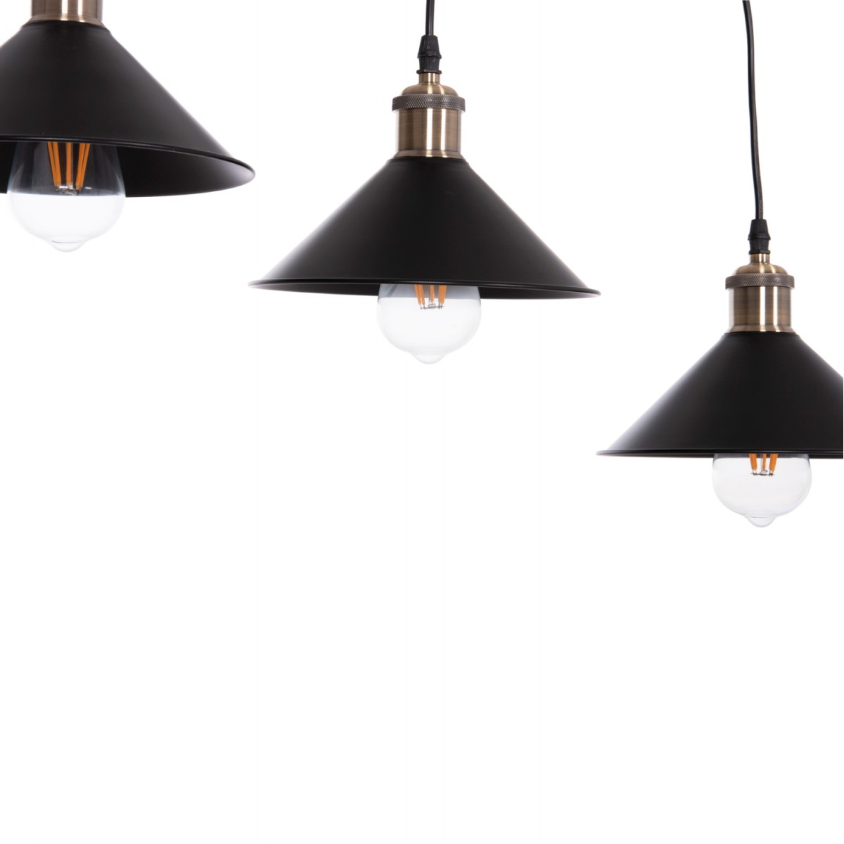 ΦΩΤΙΣΤΙΚΟ ΟΡΟΦΗΣ 3ΦΩΤΟ BELL HM7533.11 ΜΑΥΡΟ ΜΕΤΑΛΛΟ-ΧΑΛΚΙΝΟ ΝΤΟΥΙ Φ21,5x128Υεκ.