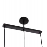 ΦΩΤΙΣΤΙΚΟ ΟΡΟΦΗΣ 3ΦΩΤΟ BELL HM7533.11 ΜΑΥΡΟ ΜΕΤΑΛΛΟ-ΧΑΛΚΙΝΟ ΝΤΟΥΙ Φ21,5x128Υεκ.