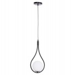 ΦΩΤΙΣΤΙΚΟ ΟΡΟΦΗΣ DROPLET HM7503.11 ΜΕΤΑΛΛΟ ΣΕ ΜΑΥΡΟ-ΛΕΥΚΟΣ ΓΛΟΜΠΟΣ 23,5x12x147Υεκ.