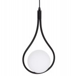 ΦΩΤΙΣΤΙΚΟ ΟΡΟΦΗΣ DROPLET HM7503.11 ΜΕΤΑΛΛΟ ΣΕ ΜΑΥΡΟ-ΛΕΥΚΟΣ ΓΛΟΜΠΟΣ 23,5x12x147Υεκ.