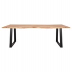 ΤΡΑΠΕΖΙ ΤΡΑΠΕΖΑΡΙΑΣ MONTANA HM8337.21 ΠΑΧΟΣ 4εκ. ΜΑΣΙΦ ΞΥΛΟ ΑΚΑΚΙΑΣ 200x93x74Υεκ.