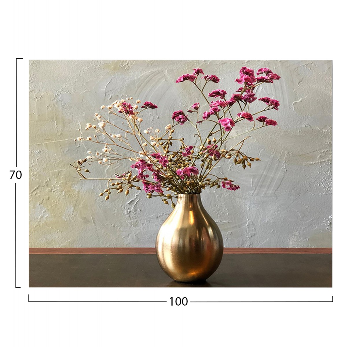 ΠΙΝΑΚΑΣ TOIXOY ΣΕΙΡΑ GOBI HM4773 ΕΚΤΥΠΩΜΕΝΟΣ ΚΑΜΒΑΣ 100x3(πάχος)x70Υεκ.