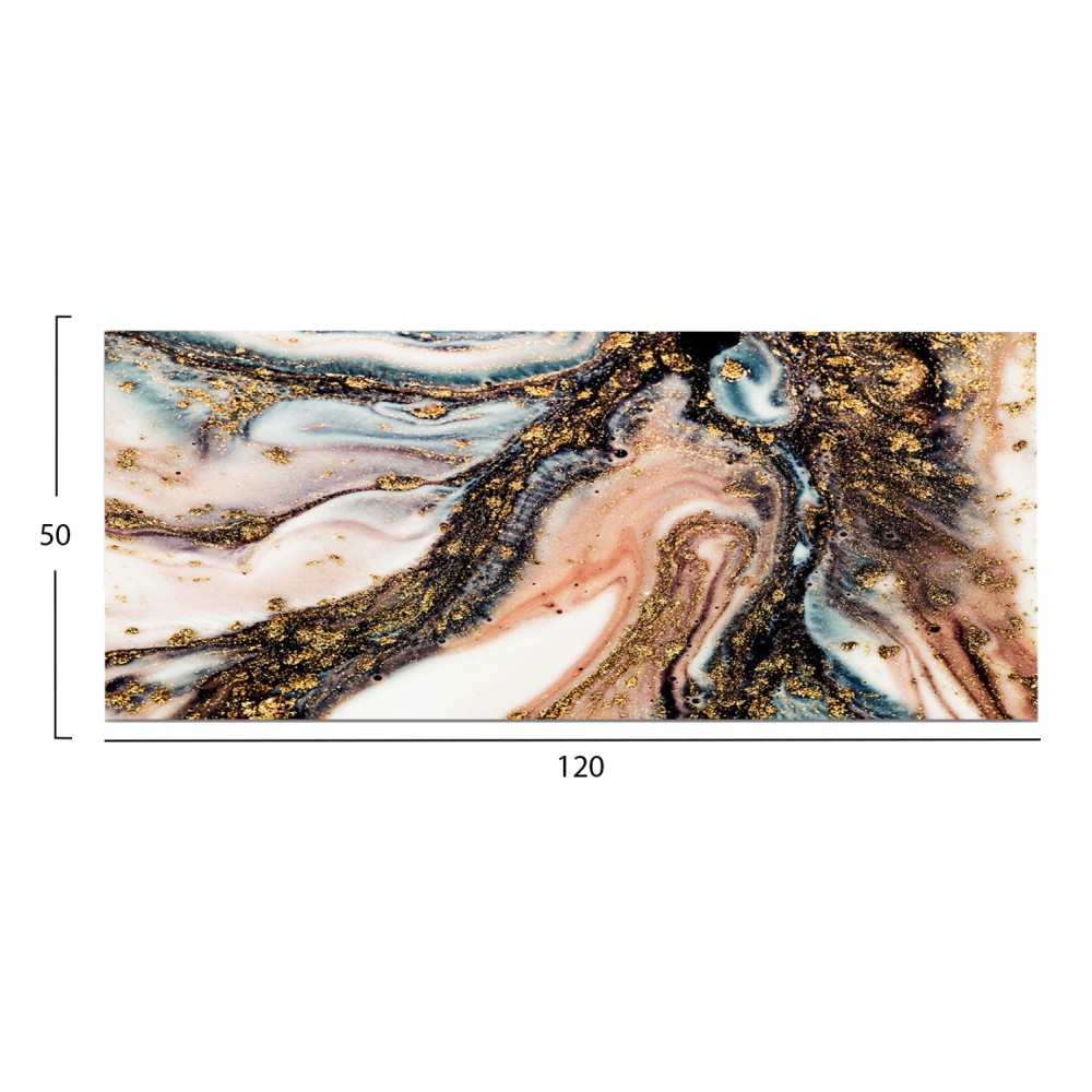 ΠΙΝΑΚΑΣ TOIXOY ΣΕΙΡΑ GOBI HM4793 ΕΚΤΥΠΩΜΕΝΟΣ ΚΑΜΒΑΣ 120x3(πάχος)x50Υεκ.