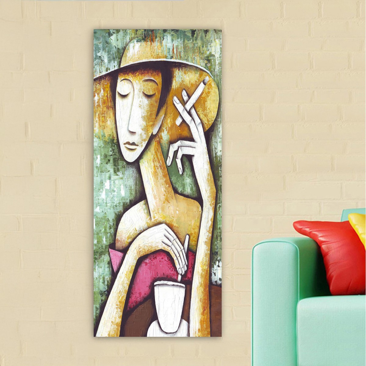 ΠΙΝΑΚΑΣ TOIXOY ΣΕΙΡΑ GOBI HM4797 ΕΚΤΥΠΩΜΕΝΟΣ ΚΑΜΒΑΣ 50x3(πάχος)x120Υεκ.