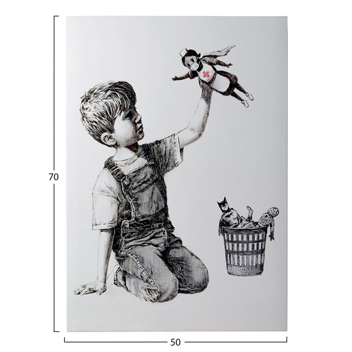 ΠΙΝΑΚΑΣ TOIXOY ΣΕΙΡΑ GOBI HM4823 ΕΚΤΥΠΩΜΕΝΟΣ ΚΑΜΒΑΣ 50x3(πάχος)x70Yεκ.