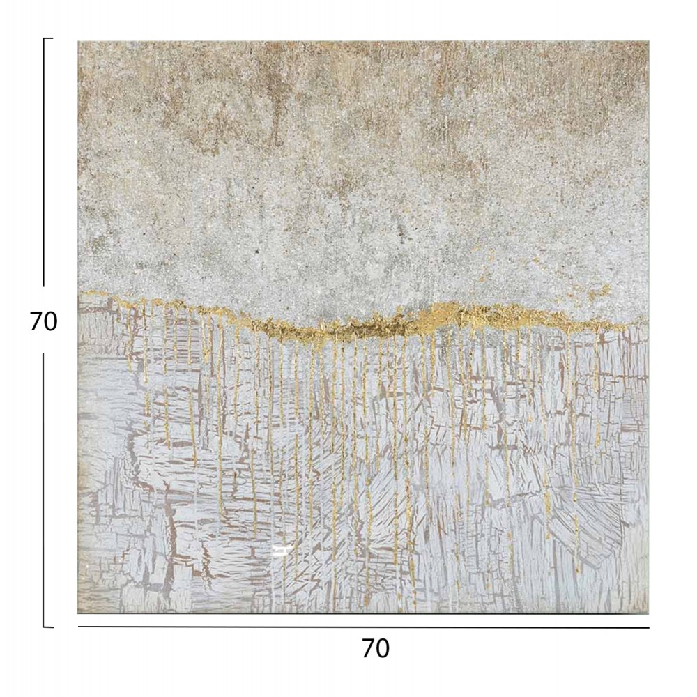 ΠΙΝΑΚΑΣ TOIXOY ΤΕΤΡΑΓΩΝΟΣ ΣΕΙΡΑ GOBI HM4855 ΕΚΤΥΠΩΜΕΝΟΣ ΚΑΜΒΑΣ 70x2,8(πάχος)x70Υεκ.