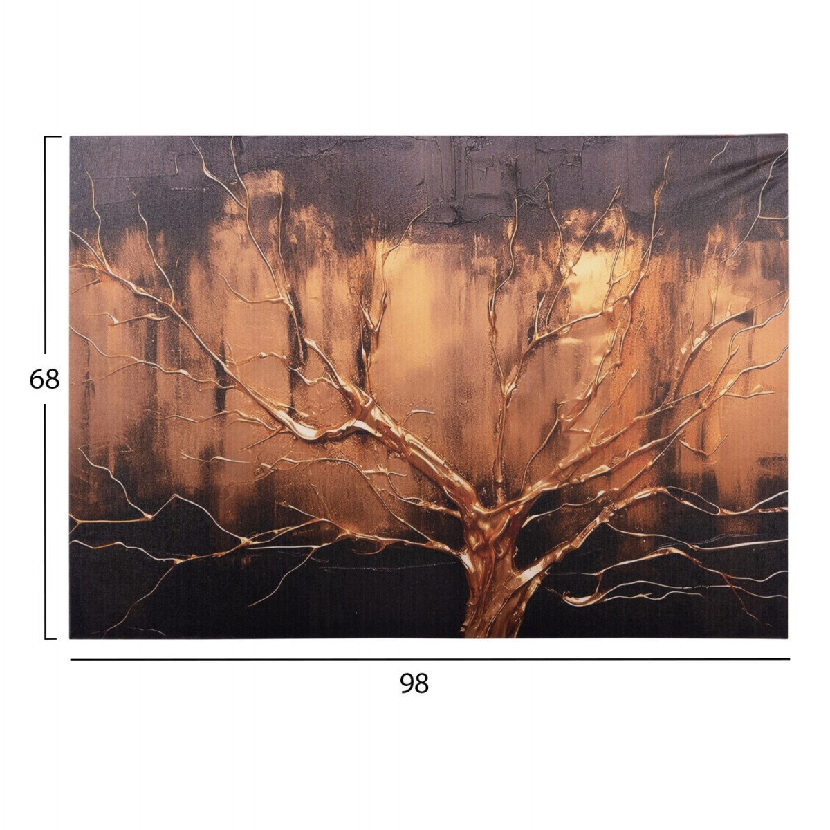 ΠΙΝΑΚΑΣ TOIXOY ΣΕΙΡΑ GOBI HM4861 ΕΚΤΥΠΩΜΕΝΟΣ ΚΑΜΒΑΣ 98x2,5(πάχος)x68Υεκ.