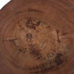 ΣΚΑΜΠΟ-ΤΡΑΠΕΖΑΚΙ ΚΥΛΙΝΔΡΙΚΟ FEBRY HM9908 ΜΑΣΙΦ ΞΥΛΟ SUAR ΦΥΣΙΚΟ Φ39,5x45,5Υεκ.