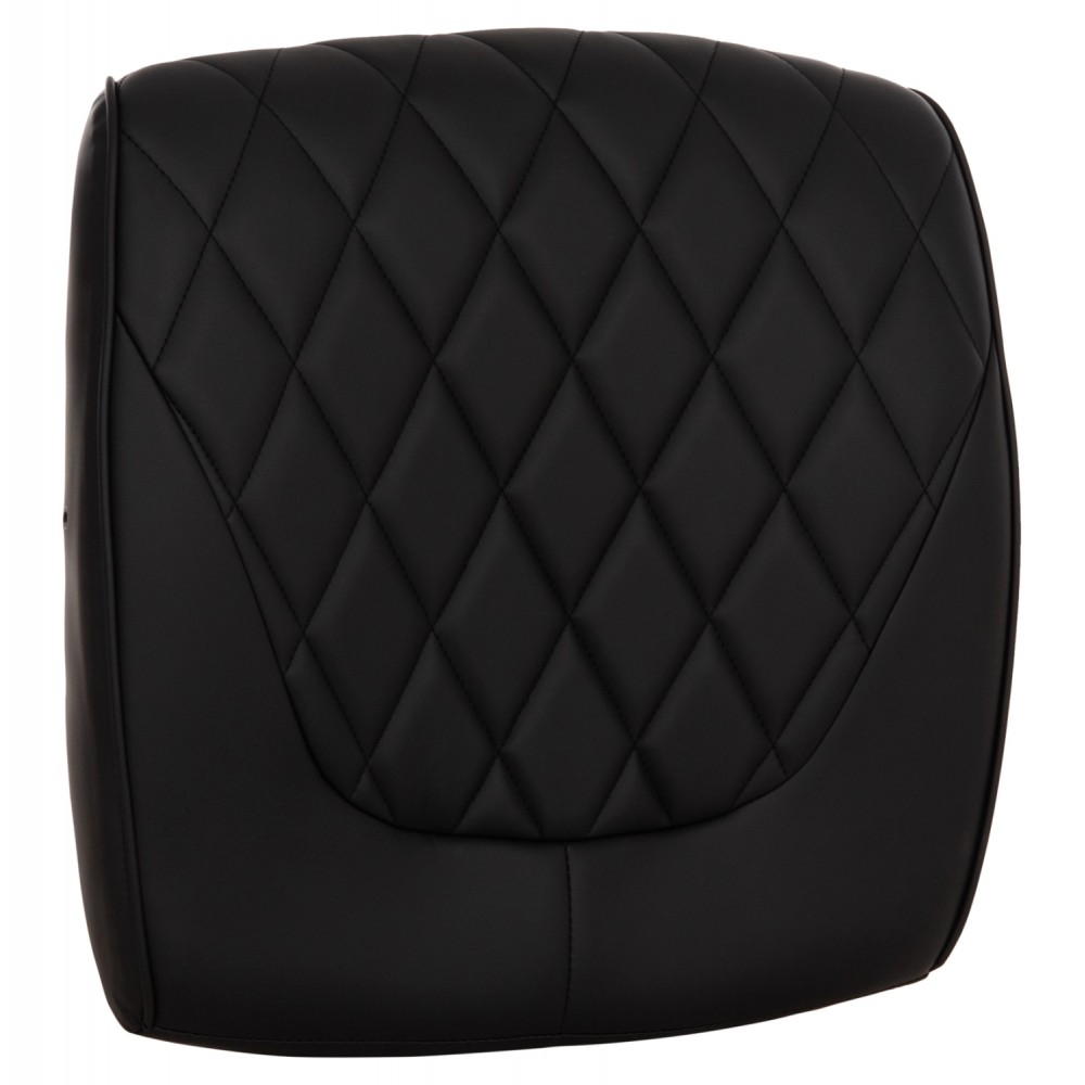 ΑΝΤΑΛΛΑΚΤΙΚO ΚΑΘΙΣΜΑ ΓΙΑ ΚΑΡΕΚΛΑ ΓΡΑΦΕΙΟΥ HM1098.01 ΜΑΥΡΟ PU 54x8x55εκ.