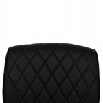 ΑΝΤΑΛΛΑΚΤΙΚO ΚΑΘΙΣΜΑ ΓΙΑ ΚΑΡΕΚΛΑ ΓΡΑΦΕΙΟΥ HM1098.01 ΜΑΥΡΟ PU 54x8x55εκ.