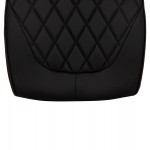 ΑΝΤΑΛΛΑΚΤΙΚO ΚΑΘΙΣΜΑ ΓΙΑ ΚΑΡΕΚΛΑ ΓΡΑΦΕΙΟΥ HM1098.01 ΜΑΥΡΟ PU 54x8x55εκ.