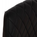 ΑΝΤΑΛΛΑΚΤΙΚO ΚΑΘΙΣΜΑ ΓΙΑ ΚΑΡΕΚΛΑ ΓΡΑΦΕΙΟΥ HM1098.01 ΜΑΥΡΟ PU 54x8x55εκ.