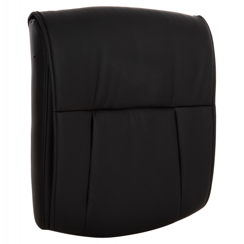 ΑΝΤΑΛΛΑΚΤΙΚO ΚΑΘΙΣΜΑ ΓΙΑ ΚΑΡΕΚΛΑ ΓΡΑΦΕΙΟΥ HM1106.01 ΜΑΥΡΟ PU 52x9x54εκ.