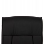 ΑΝΤΑΛΛΑΚΤΙΚO ΚΑΘΙΣΜΑ ΓΙΑ ΚΑΡΕΚΛΑ ΓΡΑΦΕΙΟΥ HM1106.01 ΜΑΥΡΟ PU 52x9x54εκ.