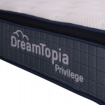 ΣΤΡΩΜΑ DREAMTOPIA, σειρά PRIVILEGE HM660.90-200 POCKET SPRING ΜΕ ΑΝΩΣΤΡΩΜΑ 90X200x29Υεκ.