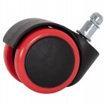 ΑΝΤΑΛΛΑΚΤΙΚΑ ΡΟΔΑΚΙΑ ΣΕΤ 5ΤΜΧ ΓΙΑ ΚΑΡΕΚΛΕΣ ΓΡΑΦΕΙΟΥ HM1203--ΜΑΥΡO-KOKKINO