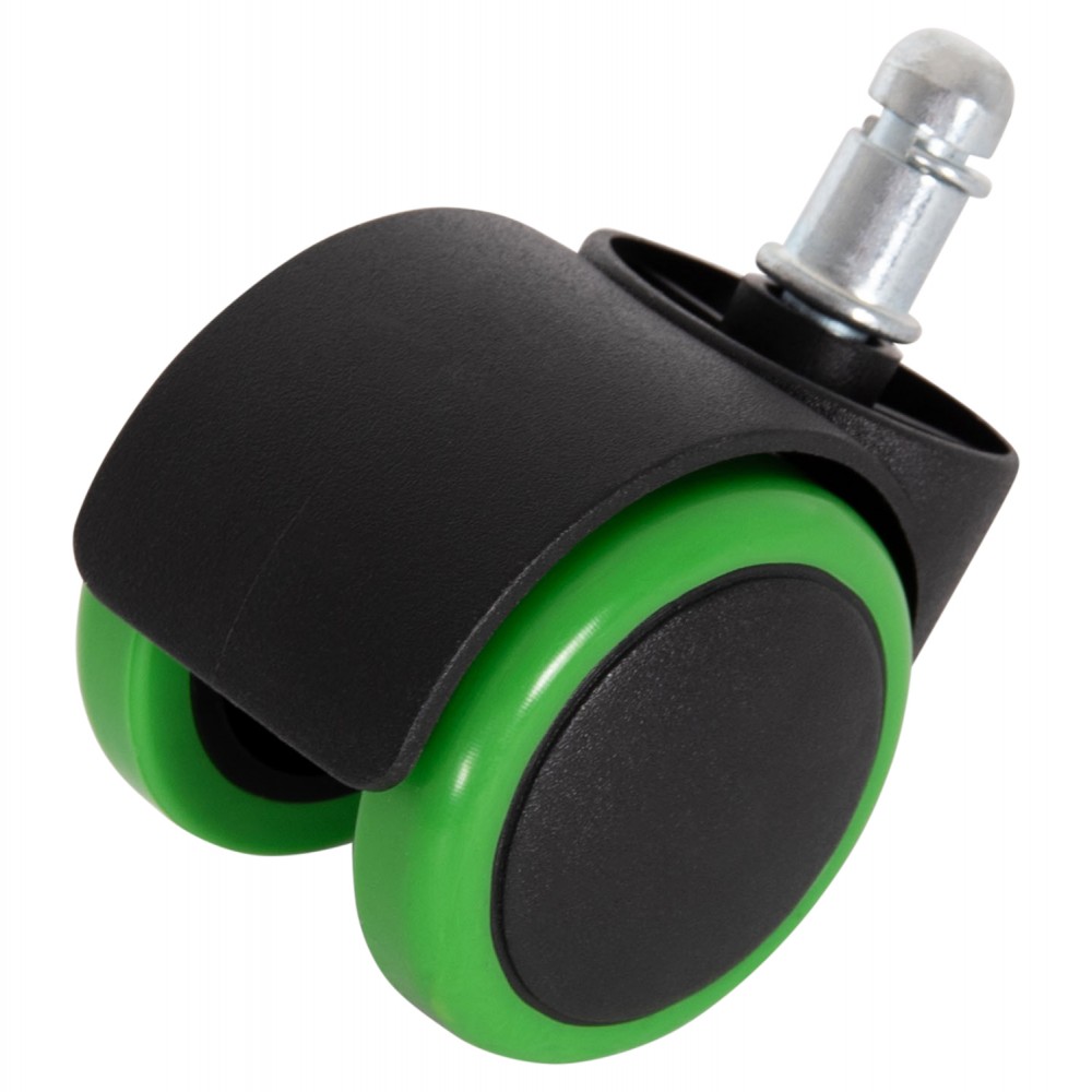 ΑΝΤΑΛΛΑΚΤΙΚΑ ΡΟΔΑΚΙΑ ΣΕΤ 5ΤΜΧ ΓΙΑ ΚΑΡΕΚΛΕΣ ΓΡΑΦΕΙΟΥ HM1203.03--ΜΑΥΡO-ΠΡΑΣΙΝΟ