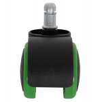 ΑΝΤΑΛΛΑΚΤΙΚΑ ΡΟΔΑΚΙΑ ΣΕΤ 5ΤΜΧ ΓΙΑ ΚΑΡΕΚΛΕΣ ΓΡΑΦΕΙΟΥ HM1203.03--ΜΑΥΡO-ΠΡΑΣΙΝΟ