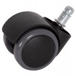 ΑΝΤΑΛΛΑΚΤΙΚΑ ΡΟΔΑΚΙΑ ΣΕΤ 5ΤΜΧ ΓΙΑ ΚΑΡΕΚΛΕΣ ΓΡΑΦΕΙΟΥ HM1203--ΜΑΥΡO-ΓΚΡΙ