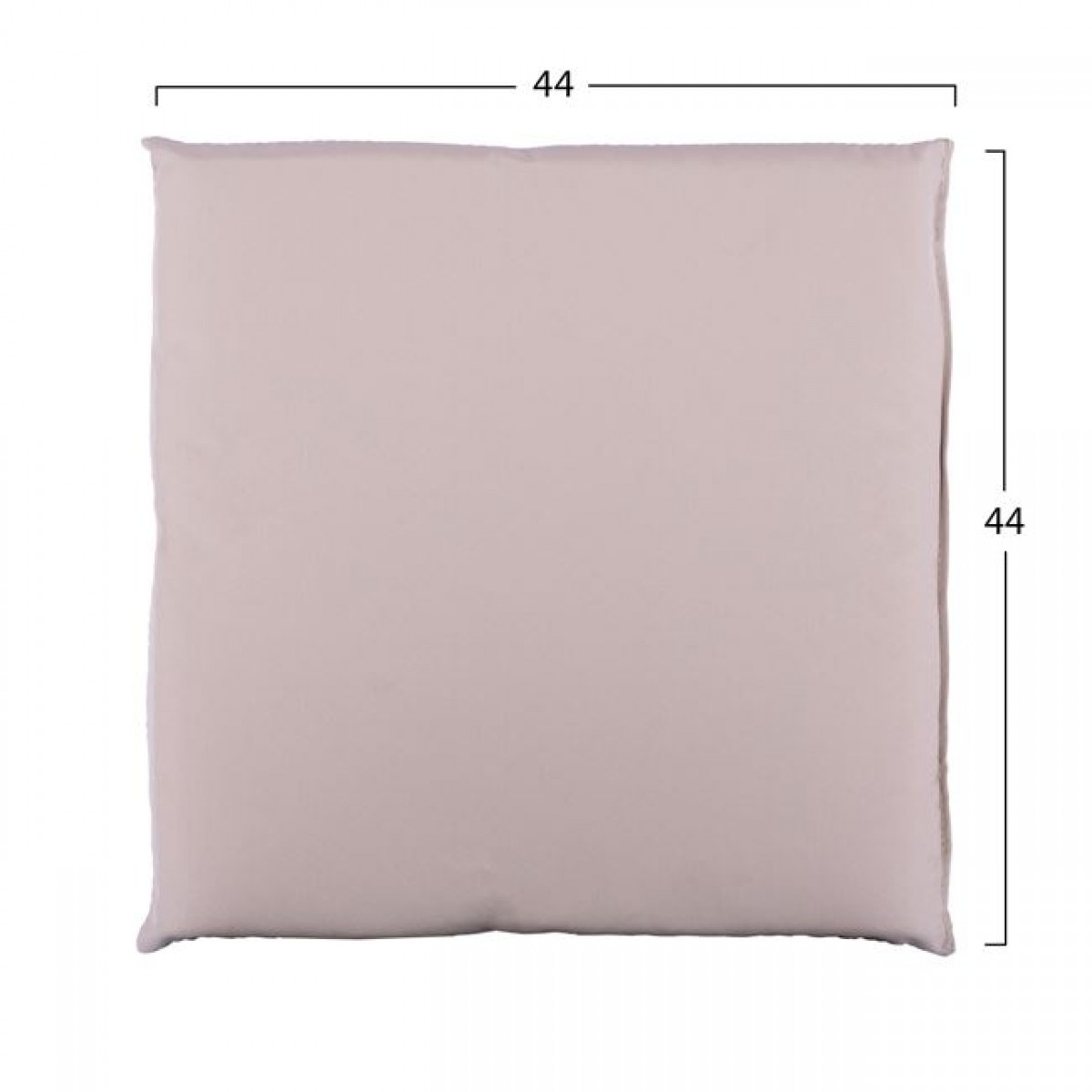 ΜΑΞΙΛΑΡΙ ΥΦΑΣΜΑΤΙΝΟ ΜΠΕΖ 44x44x5,5 εκ. HM5746.01