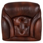 ΑΝΤΑΛΛΑΚΤΙΚO ΚΑΘΙΣΜΑ ΓΙΑ ΚΑΡΕΚΛΑ ΓΡΑΦΕΙΟΥ HM1099.09 ΚΑΦΕ PU 56x10x56εκ.