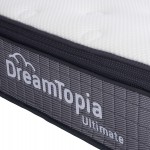 ΣΤΡΩΜΑ DREAMTOPIA, σειρά ULTIMATE HM661.140 POCKET SPRING ΜΕ ΑΝΩΣΤΡΩΜΑ 140X200x34Yεκ.