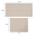 ΠΑΝΙ TEXTILENE ΑΝΤΑΛΛΑΚΤΙΚΟ ΞΑΠΛΩΣΤΡΑΣ CRETA ΜΠΕΖ HM5887.02