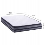 ΣΤΡΩΜΑ DREAMTOPIA σειρά CELESTIAL HM663.160 MINI BONNELL SPRING & ΑΝΩΣΤΡΩΜΑ 160x200x29Yεκ.